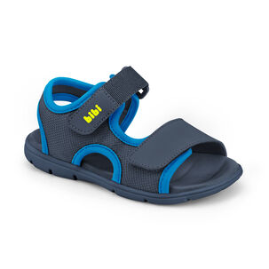 Sandalias Basic Sandals Mini Bicolor Azul Marino Bibi